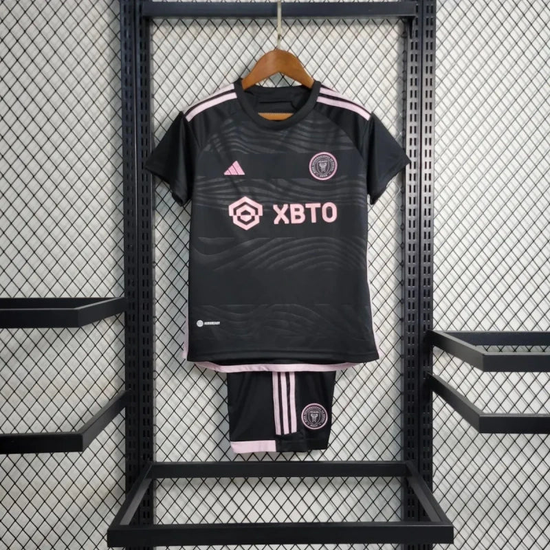 Kit Inter Miami Away Conjunto Infantil 2023 (Versão Torcedor)