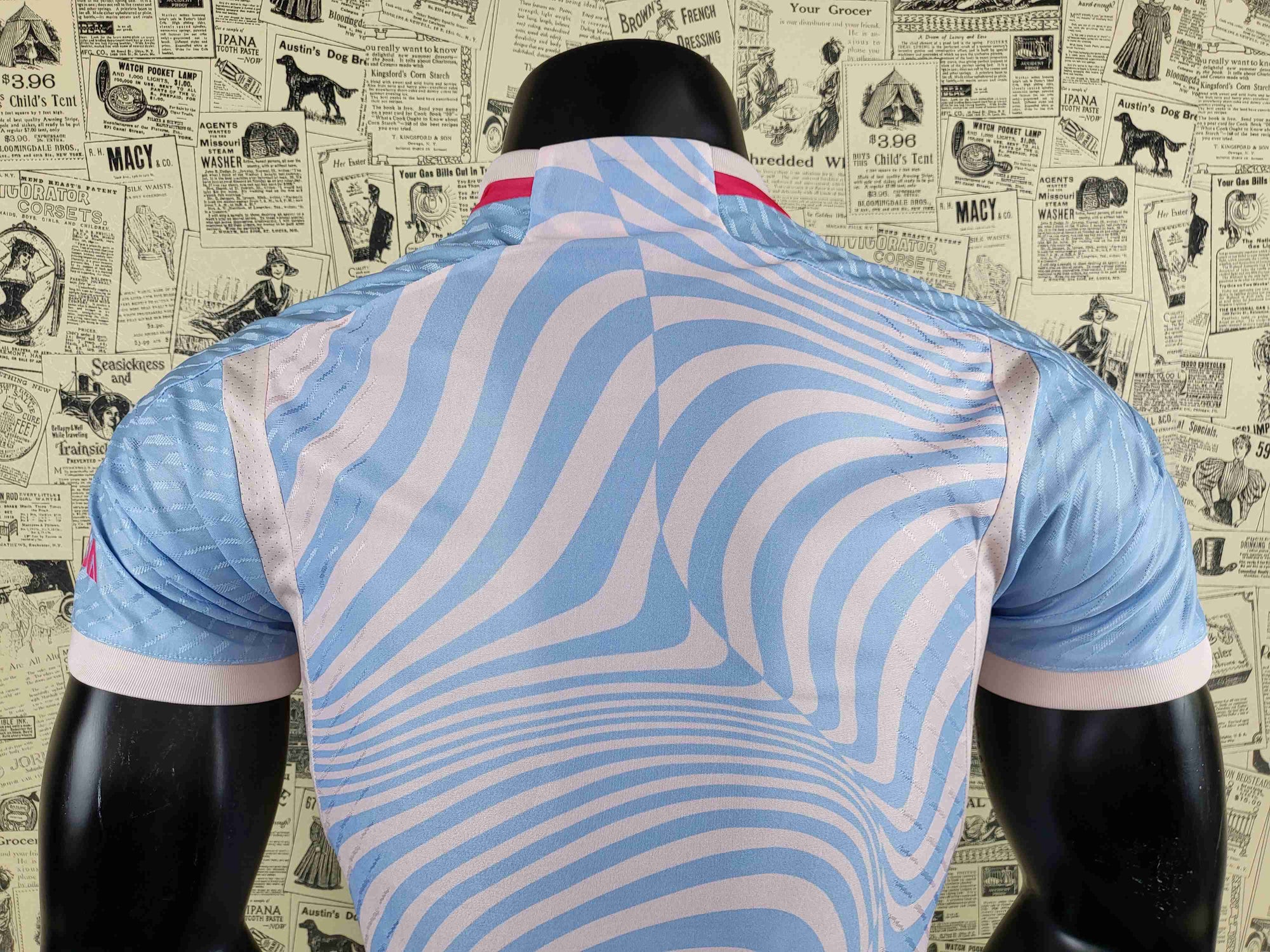Camisa Arsenal F.C. "Blue Pink" 23/24 (Versão Jogador) | EDIÇÃO ESPECIAL