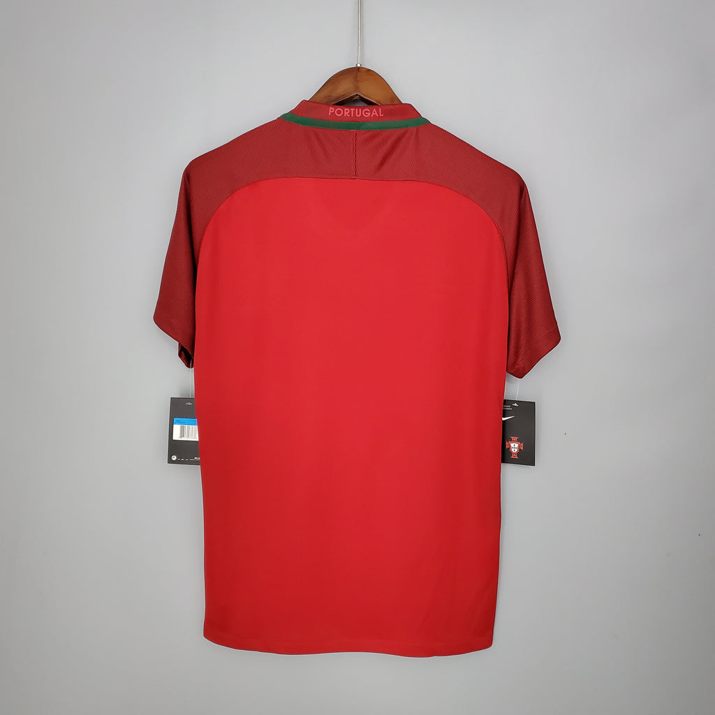 Camisa Seleção Portuguesa Home 2016 (Versão Torcedor Retrô)