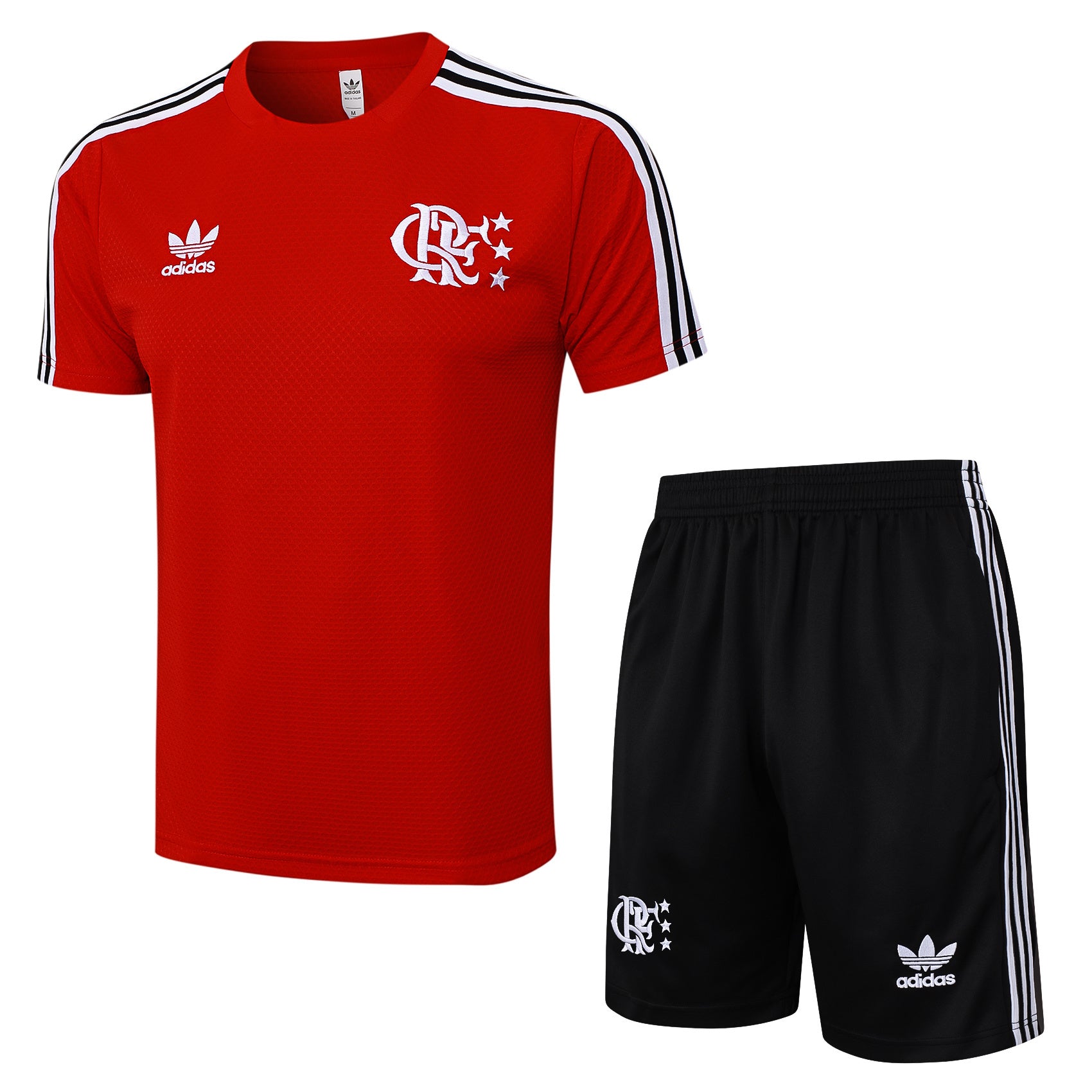 Kit Pre-Treino CR Flamengo Conjunto Adulto/Infantil (Versão Torcedor)
