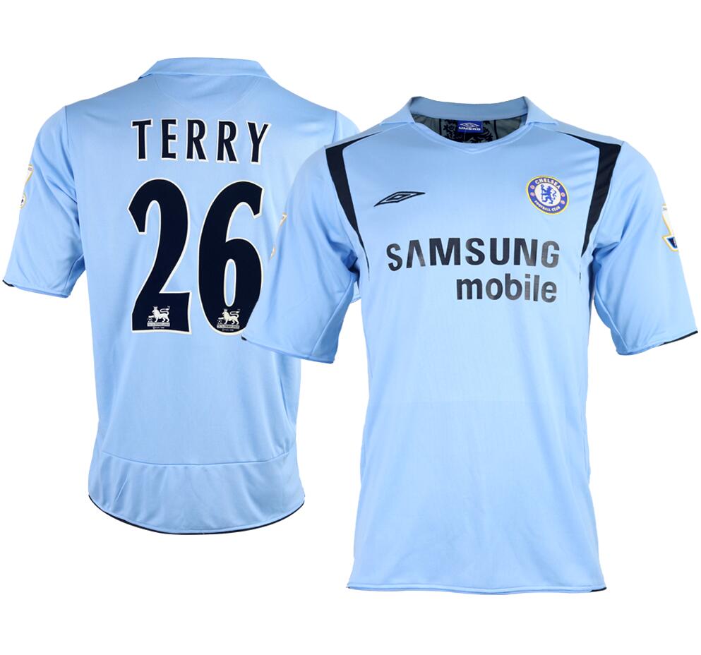 Kit Adulto Chelsea F.C. Away 2005/2006 (Versão Torcedor Retro)