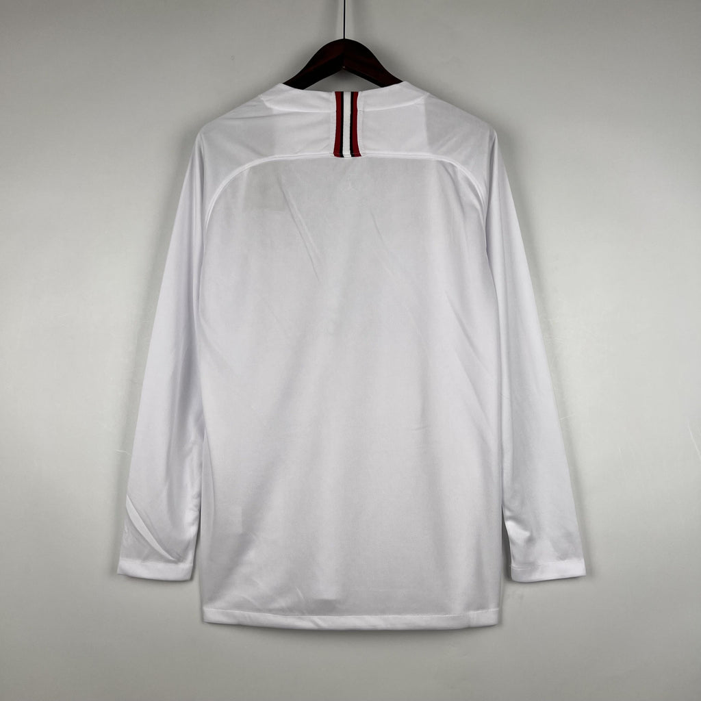 Camisa Paris Saint-Germain Away 18/19 Champions Liga (Versão Manga Longa Retrô)
