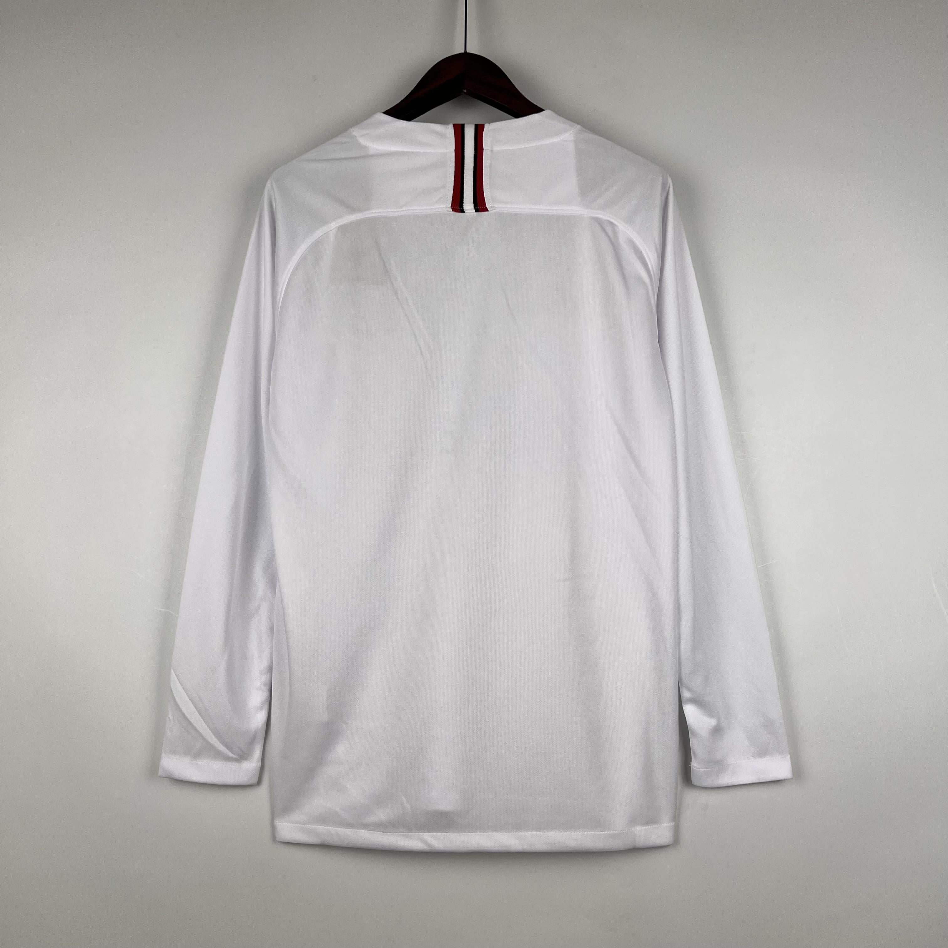 Camisa Paris Saint-Germain Away 18/19 Champions Liga (Versão Manga Longa Retrô)