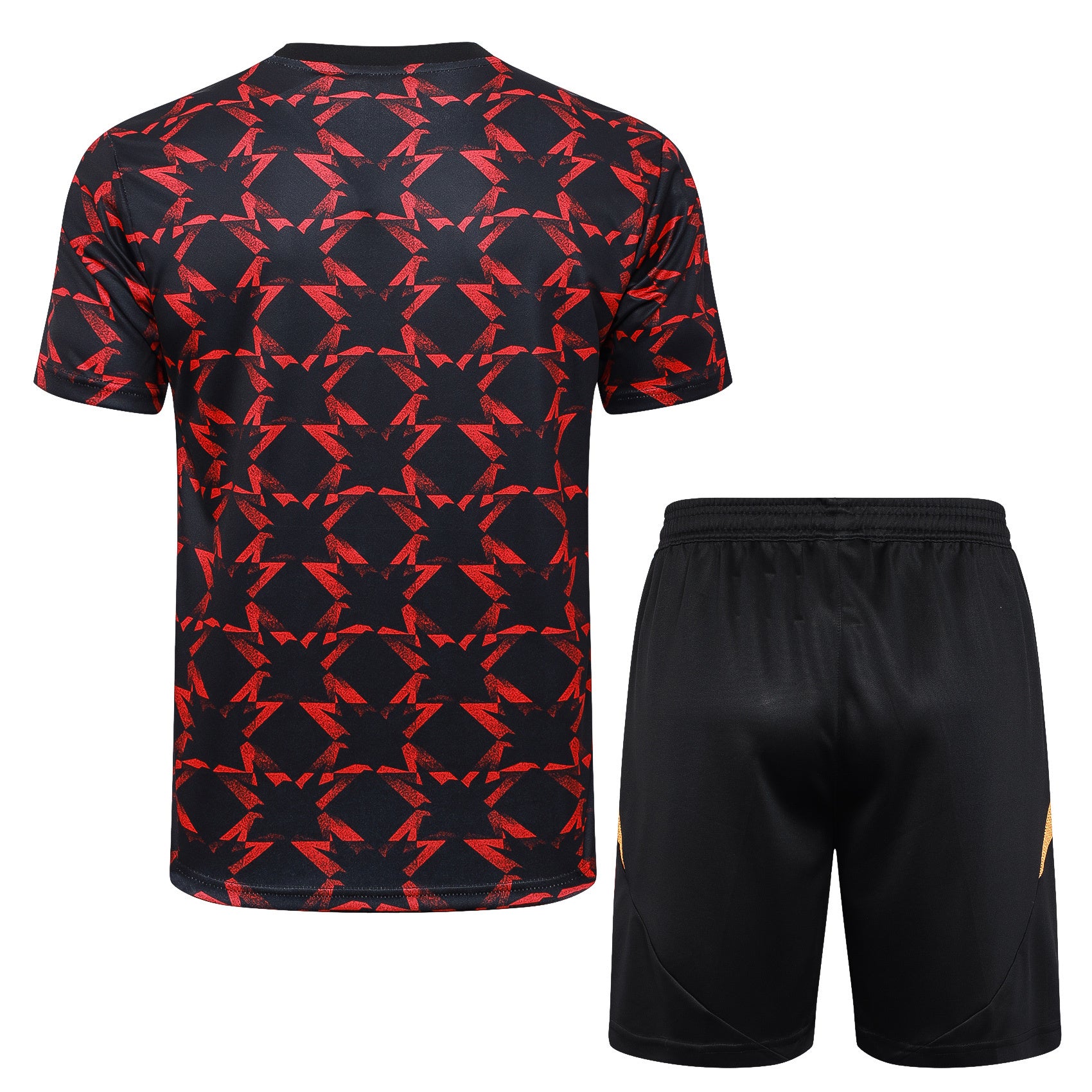 Kit Pre-Treino Manchester United F.C. Conjunto Adulto/Infantil (Versão Torcedor)