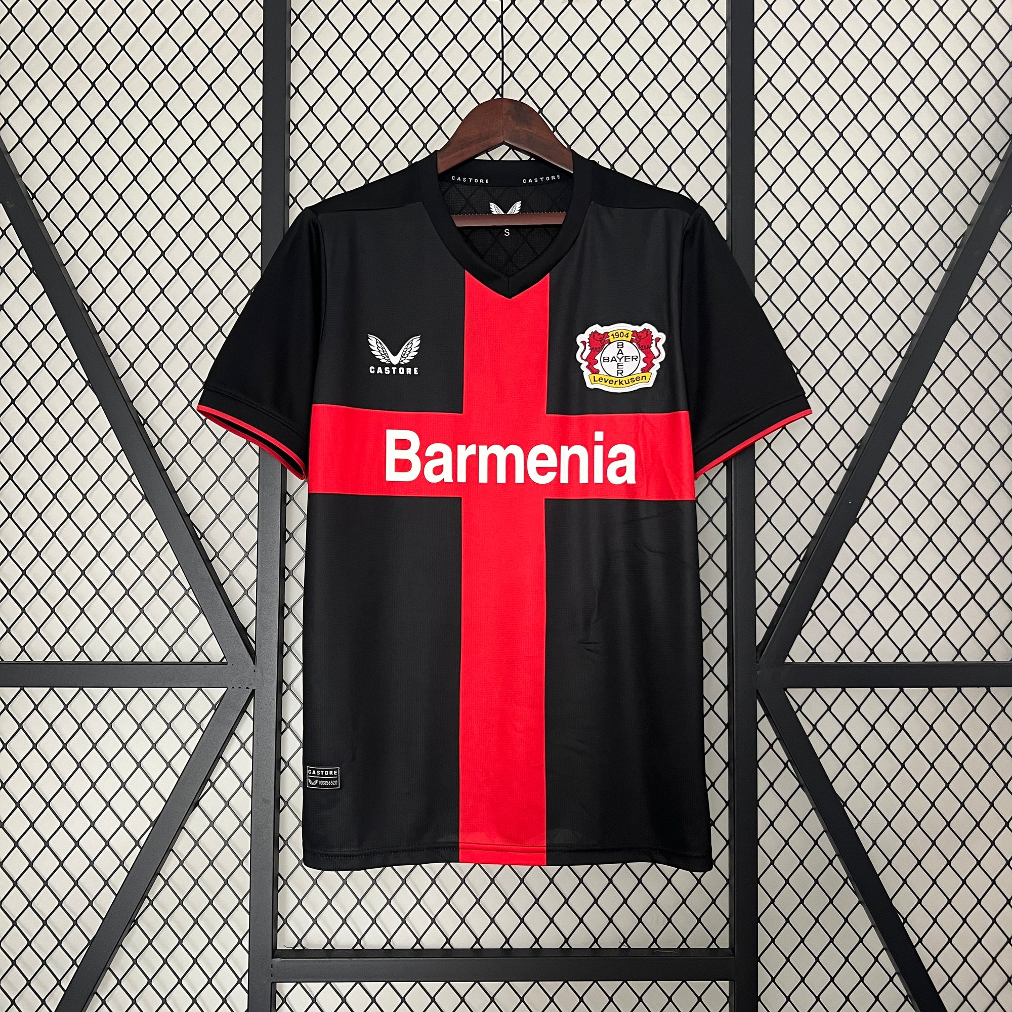 Camisa Bayer Leverkusen Home 23/24 (Versão Torcedor)
