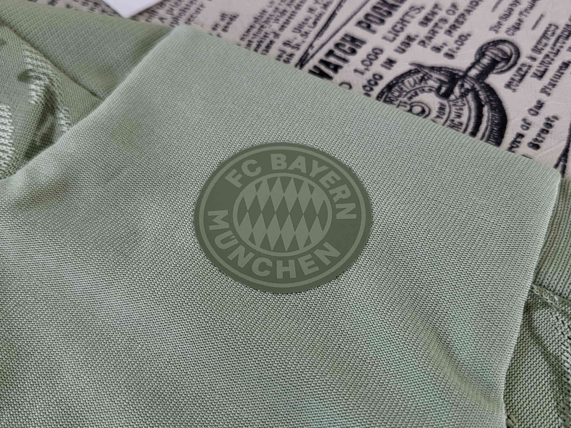 Camisa FC Bayern Munich "Green Flower" 23/24 (Versão Jogador) | EDIÇÃO ESPECIAL