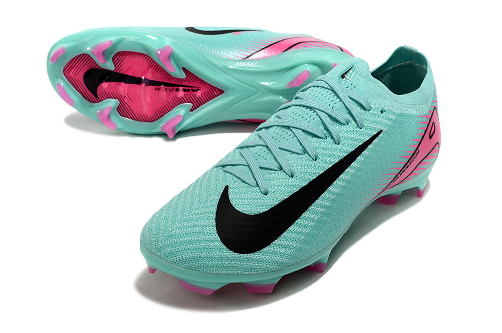 Chuteira de Campo Nike AIR Zoom Mercurial Vapor 16 Elite Pink/Cyan| Football Boots