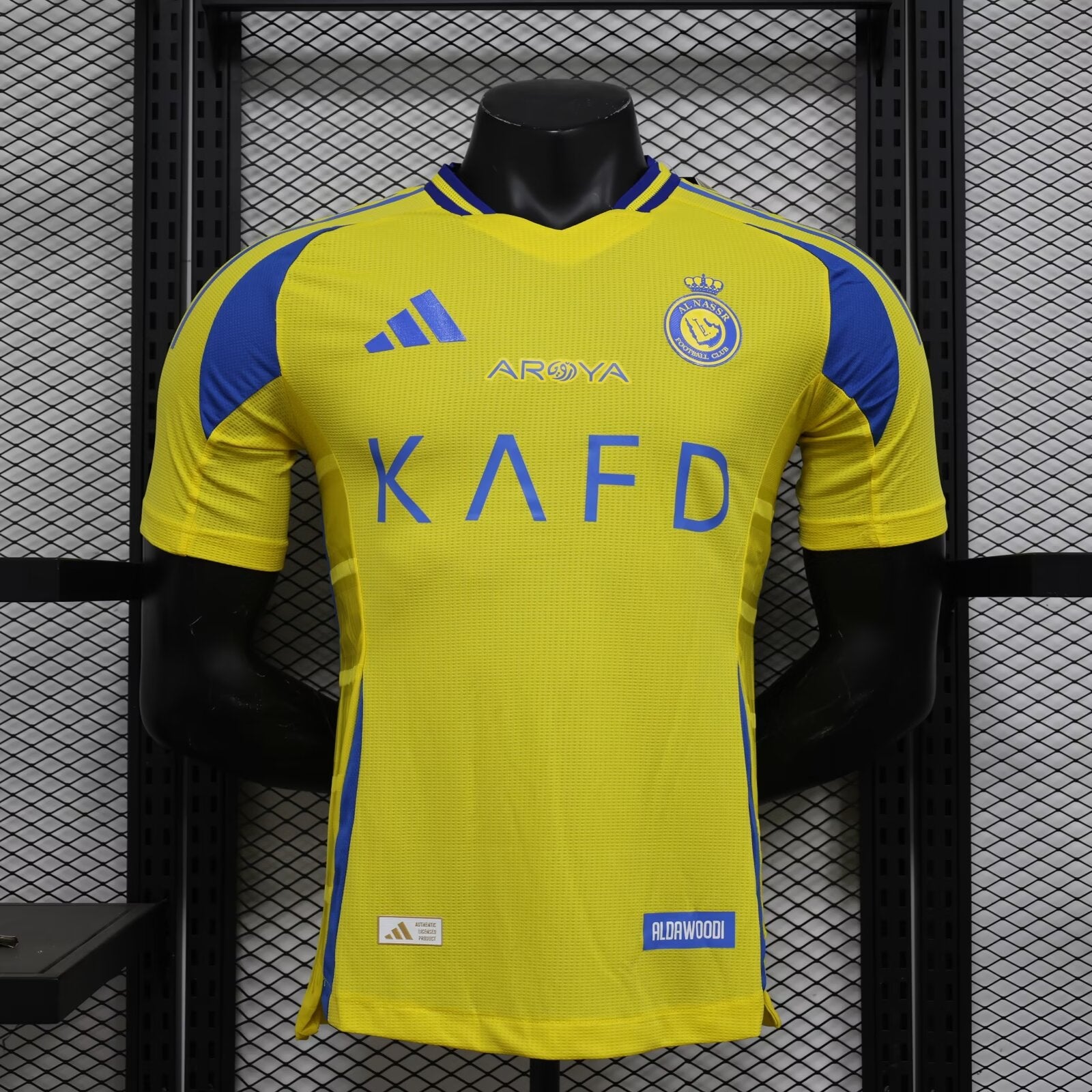 Camisa Al-Nassr FC 24/25 Home (Versão Jogador)