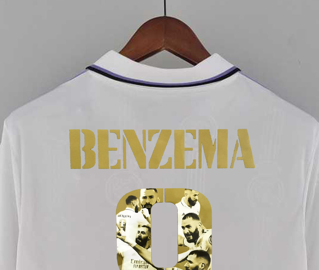 Camisa Real Madrid "Golden Number" (Versão Torcedor) | EDIÇÃO ESPECIAL