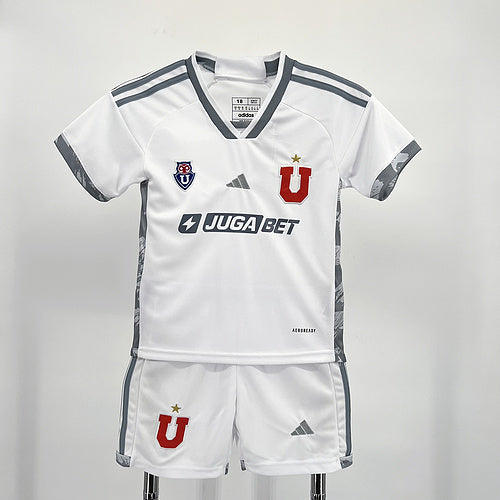 Kids Universidad De Chile 2024∕25 Away Kids Kit 16-28(F554)