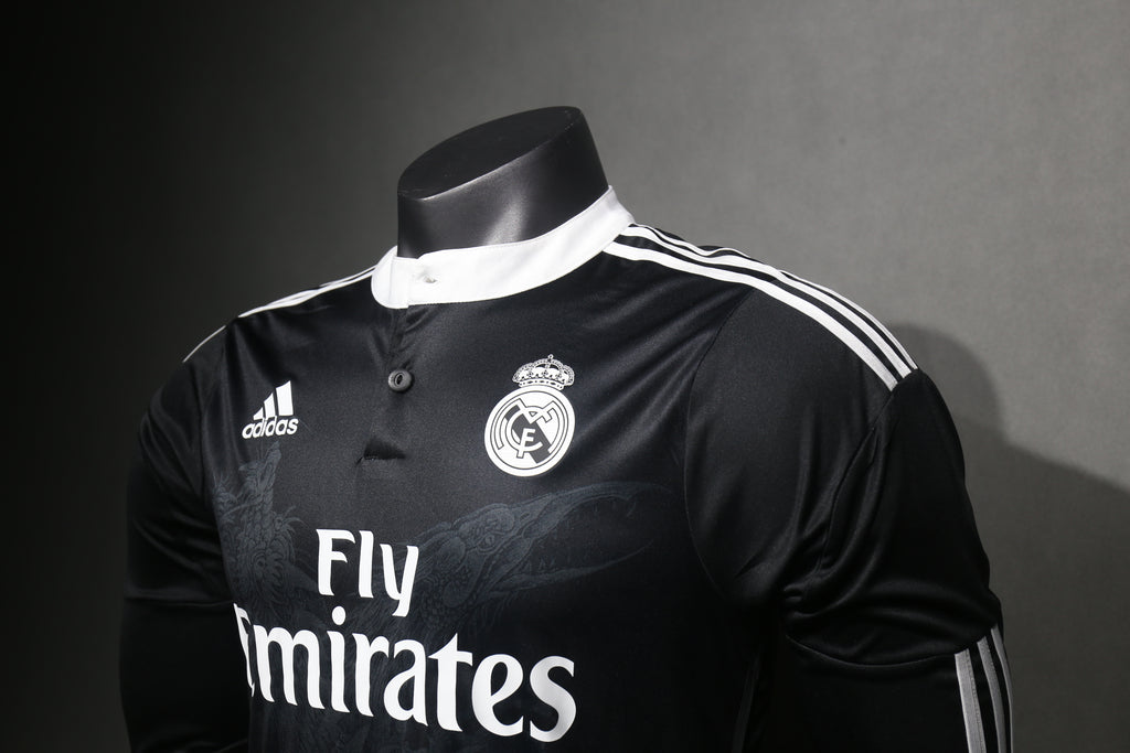 Camisa Real Madrid Third 14/15 (Versão Manga Longa Jogador Retrô)