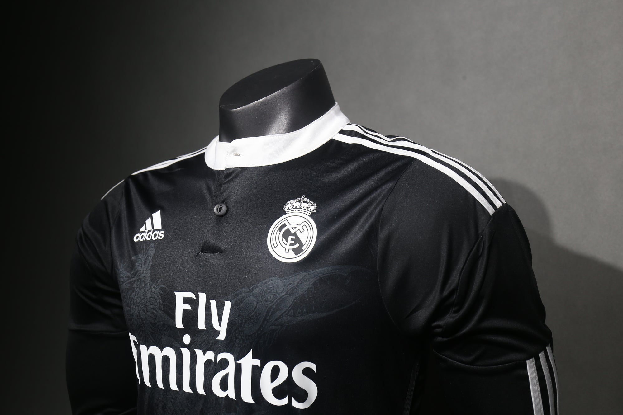 Camisa Real Madrid Third 14/15 (Versão Manga Longa Jogador Retrô)