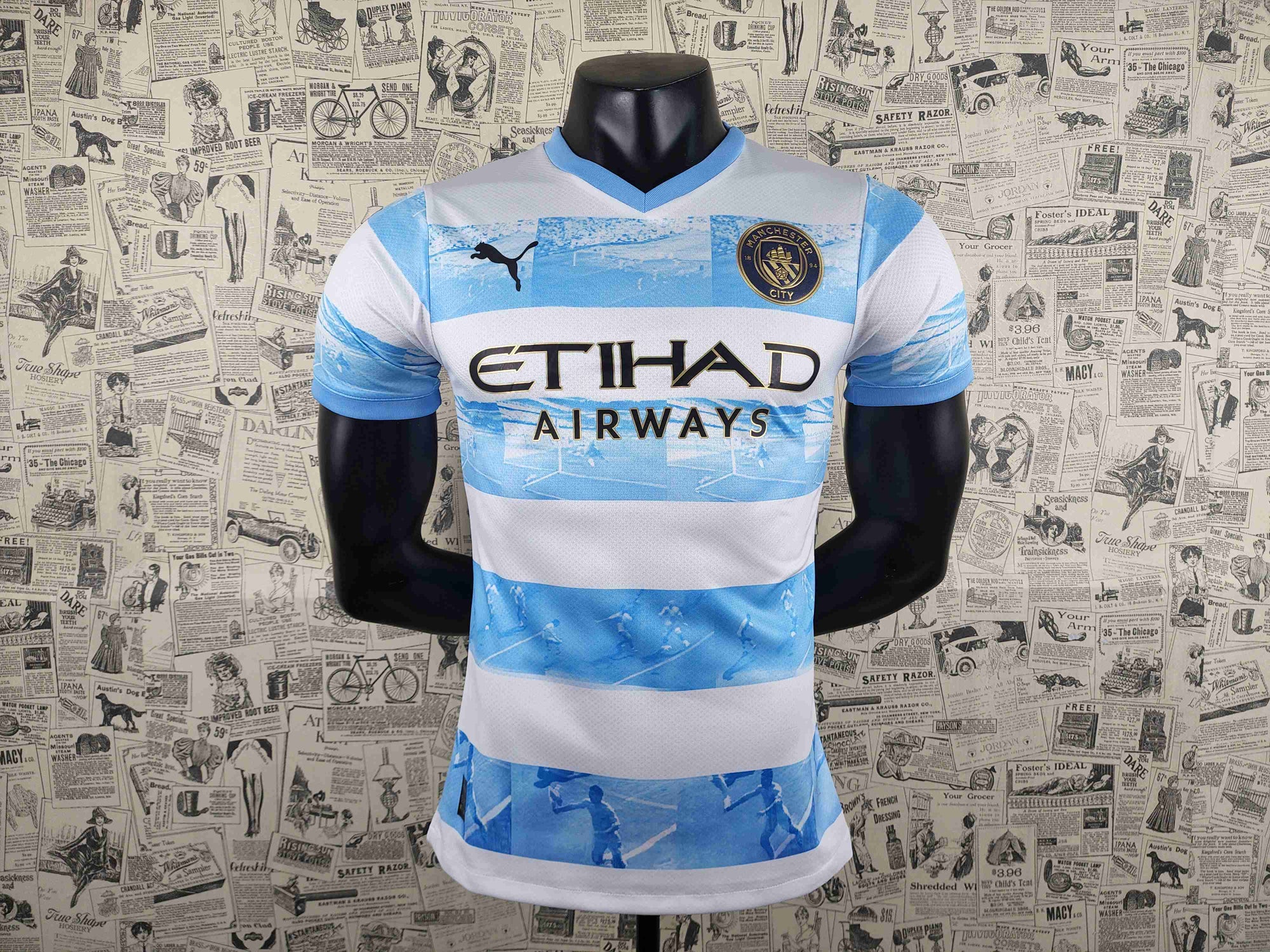 Camisa Manchester City "Blue Moments" 23/24 (Versão Jogador) | EDIÇÃO ESPECIAL