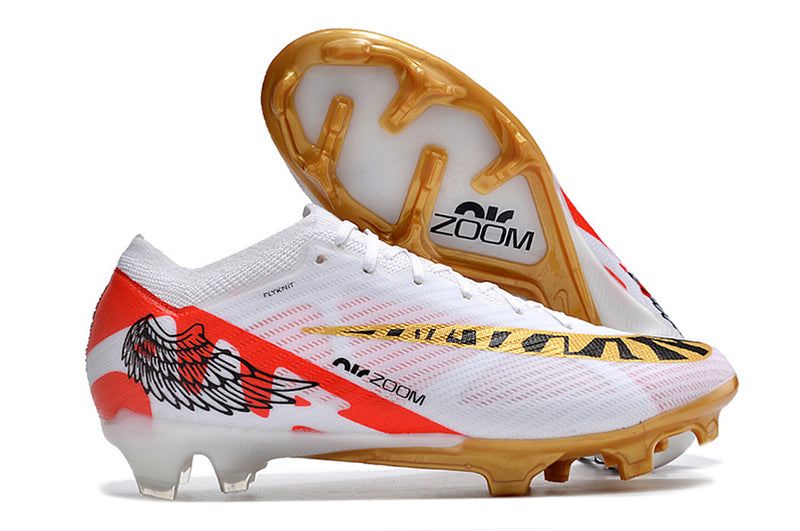 Nike Air Zoom Mercurial Superfly 9 Elite - FG Branco/Dourado | Football Boots