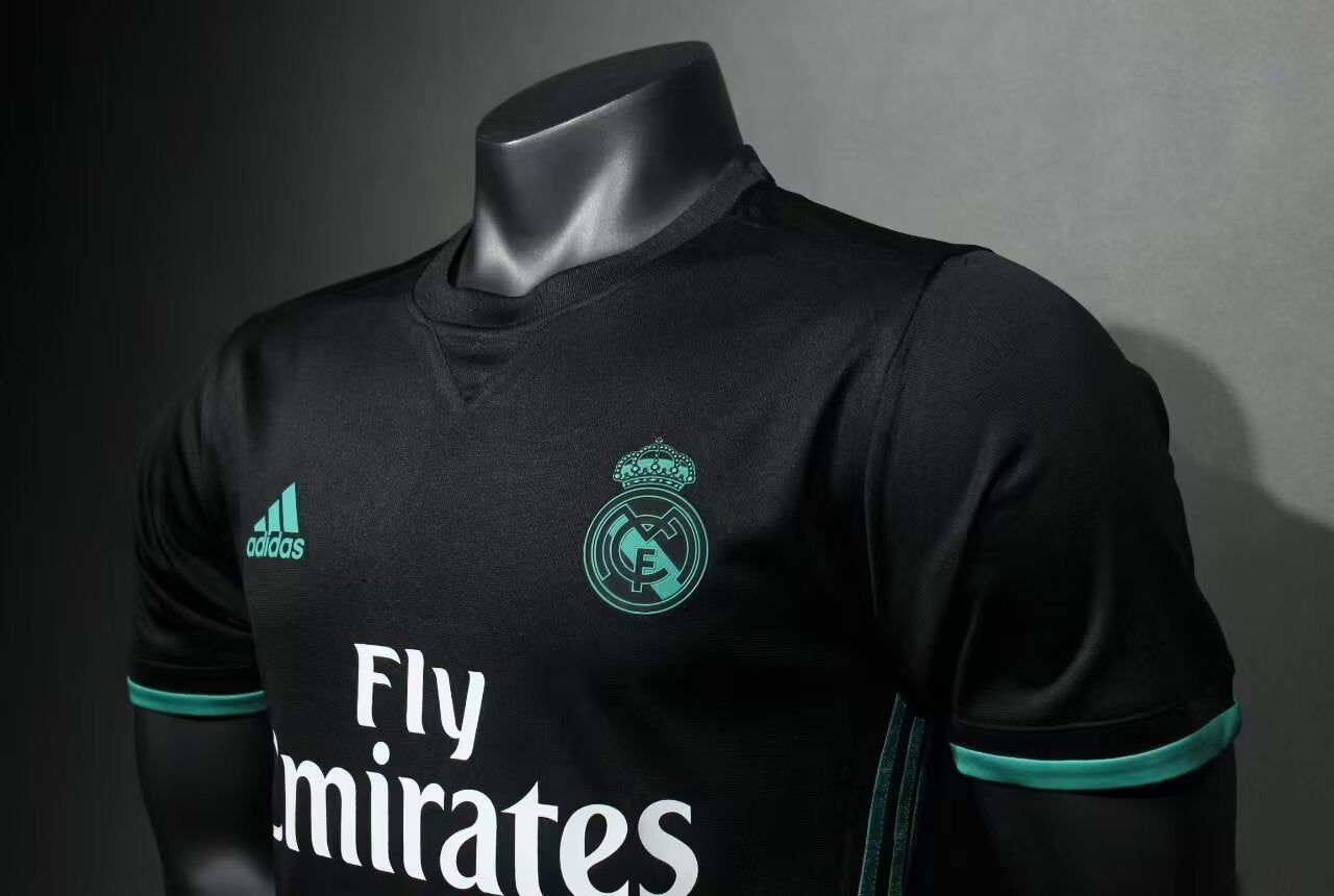 Camisa Real Madrid Away 17/18 (Versão Jogador Retrô)