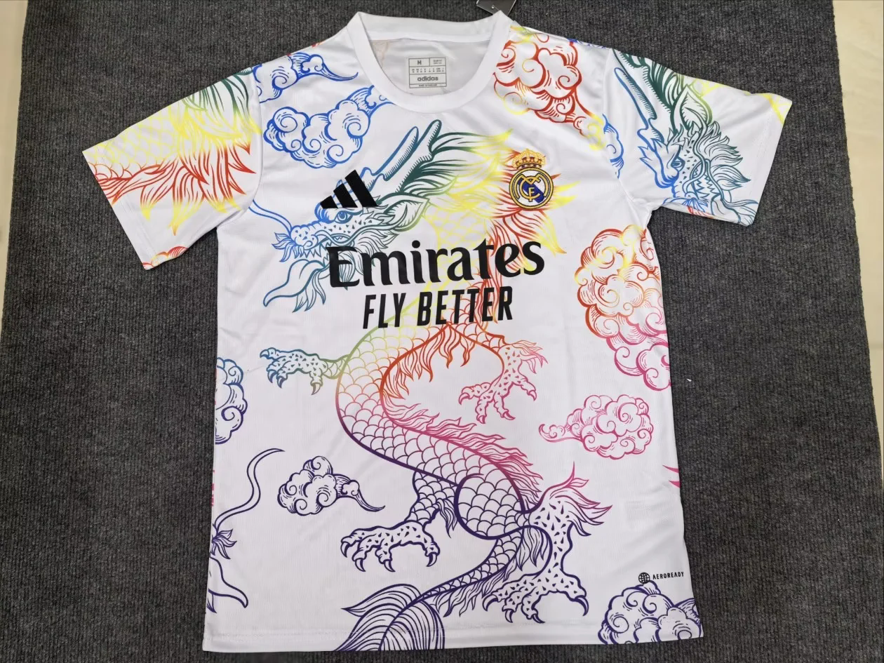 Camisa Real Madrid CF "Dragão/Colorido" (Versão Torcedor) | EDIÇÃO ESPECIAL