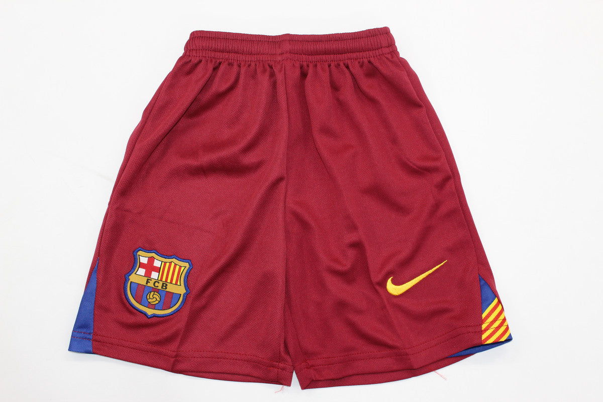 Kit Barcelona Home Conjunto Infantil 05/06 (Versão Retrô)