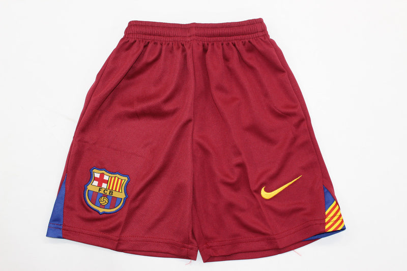 Kit Barcelona Home Conjunto Infantil 05/06 (Versão Retrô)