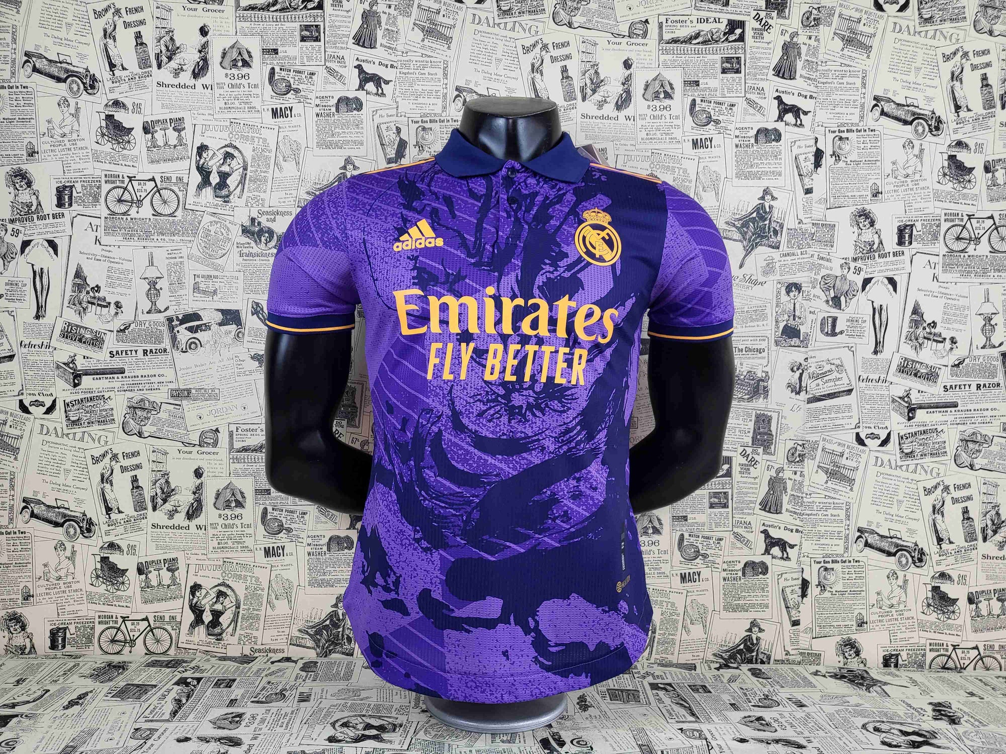 Camisa Real Madrid "Roxo Dragon Edition" 23/24 (Versão Jogador) | EDIÇÃO ESPECIAL