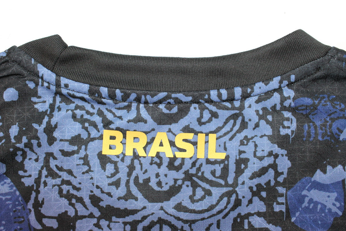 Camisa Seleção Brasileira "Cristo Azul" (Versão Manga Longa Jogador) | EDIÇÃO ESPECIAL