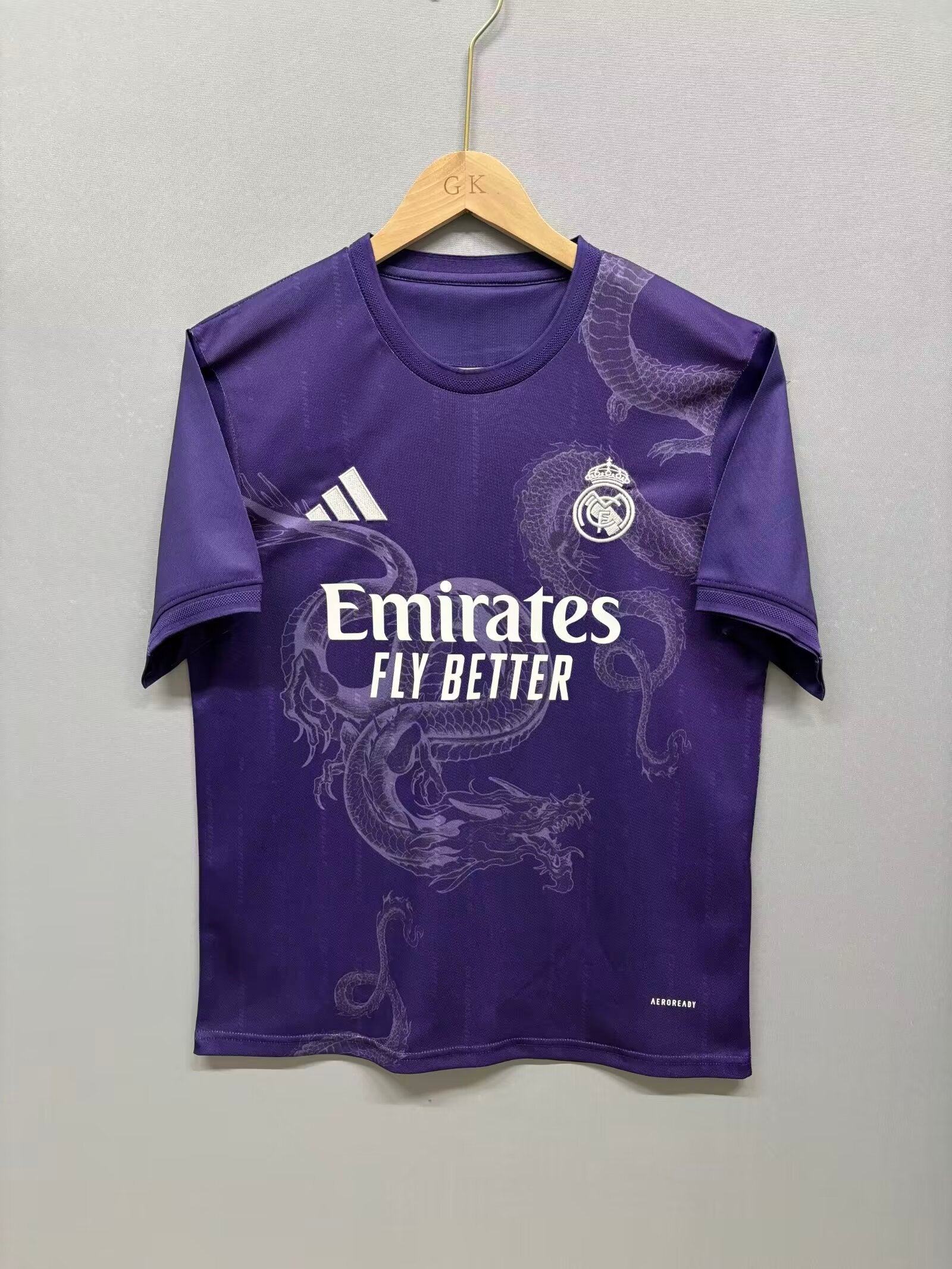 Camisa Real Madrid CF "Estilo Dragão Roxo" (Versão Torcedor) | EDIÇÃO ESPECIAL