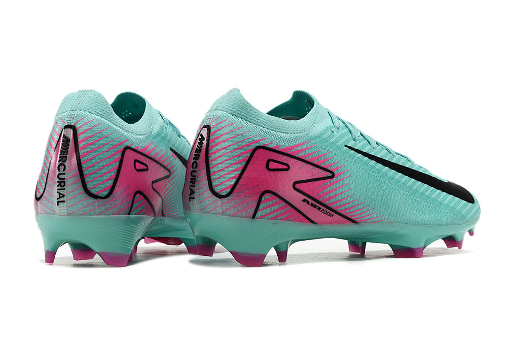 Chuteira de Campo Nike AIR Zoom Mercurial Vapor 16 Elite Pink/Cyan| Football Boots