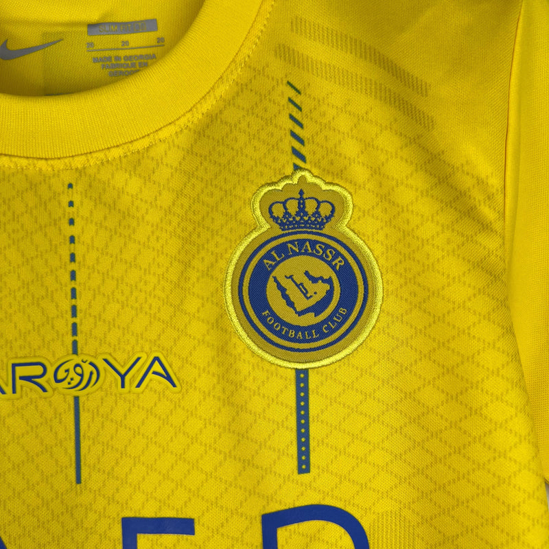 AL NASSR HOME 23/24 KIT INFANTIL