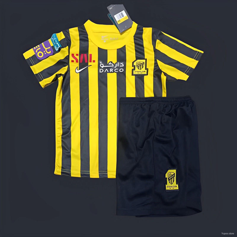 AL ITTIHAD HOME 22/23 CONJUNTO INFANTIL