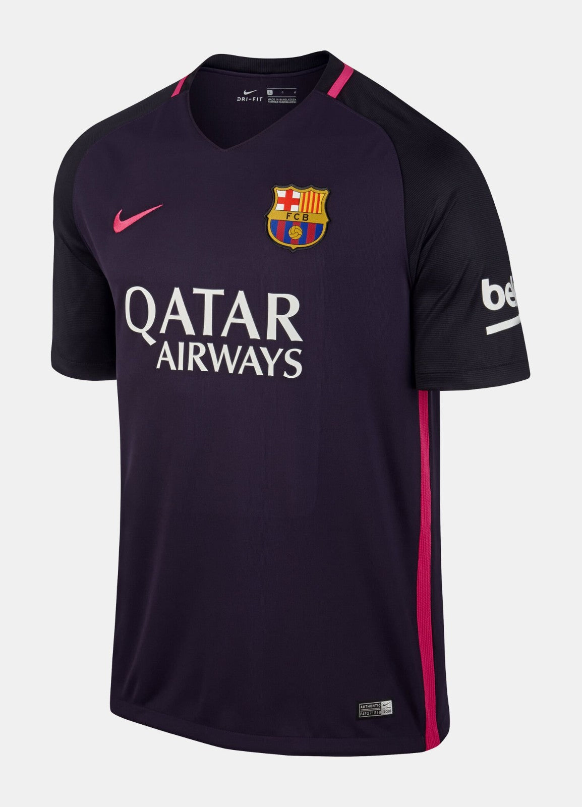 Camisa Barcelona Away 16/17 (Versão Retrô)