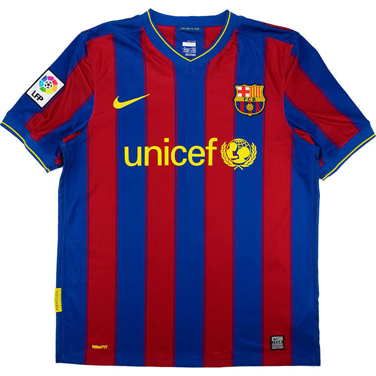 Camisa Barcelona Home 09/10 (Versão Retrô)