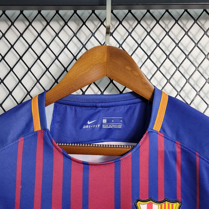Camisa Barcelona Home 17/18 (Versão Retrô)