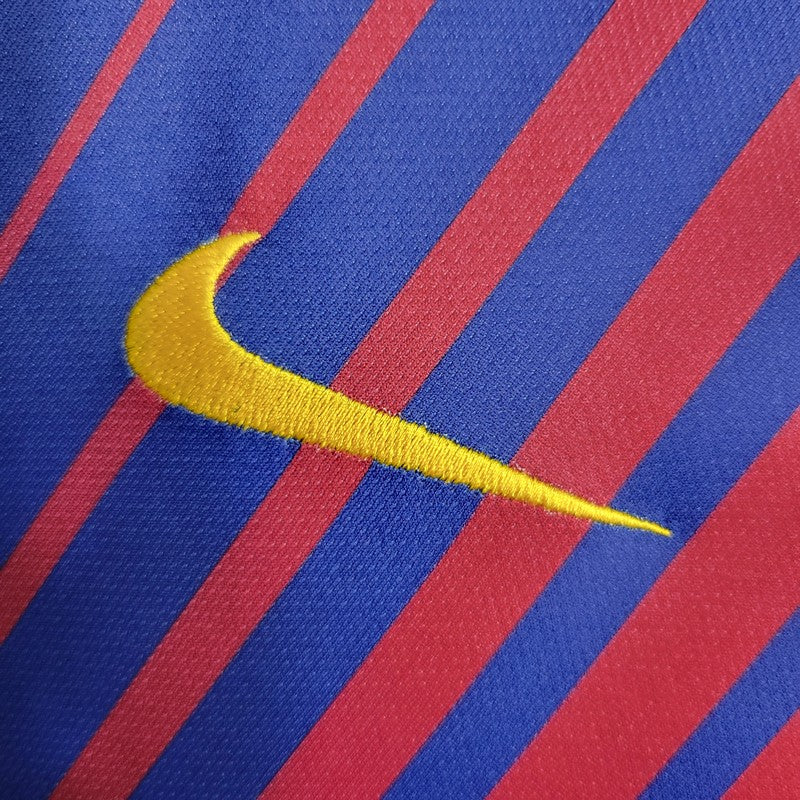 Camisa Barcelona Home 17/18 (Versão Retrô)