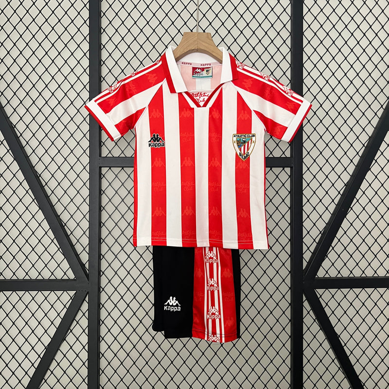 CAMISOLA ATHLETIC BILBAO I 95/97 CONJUNTO INFANTIL (RETRO)