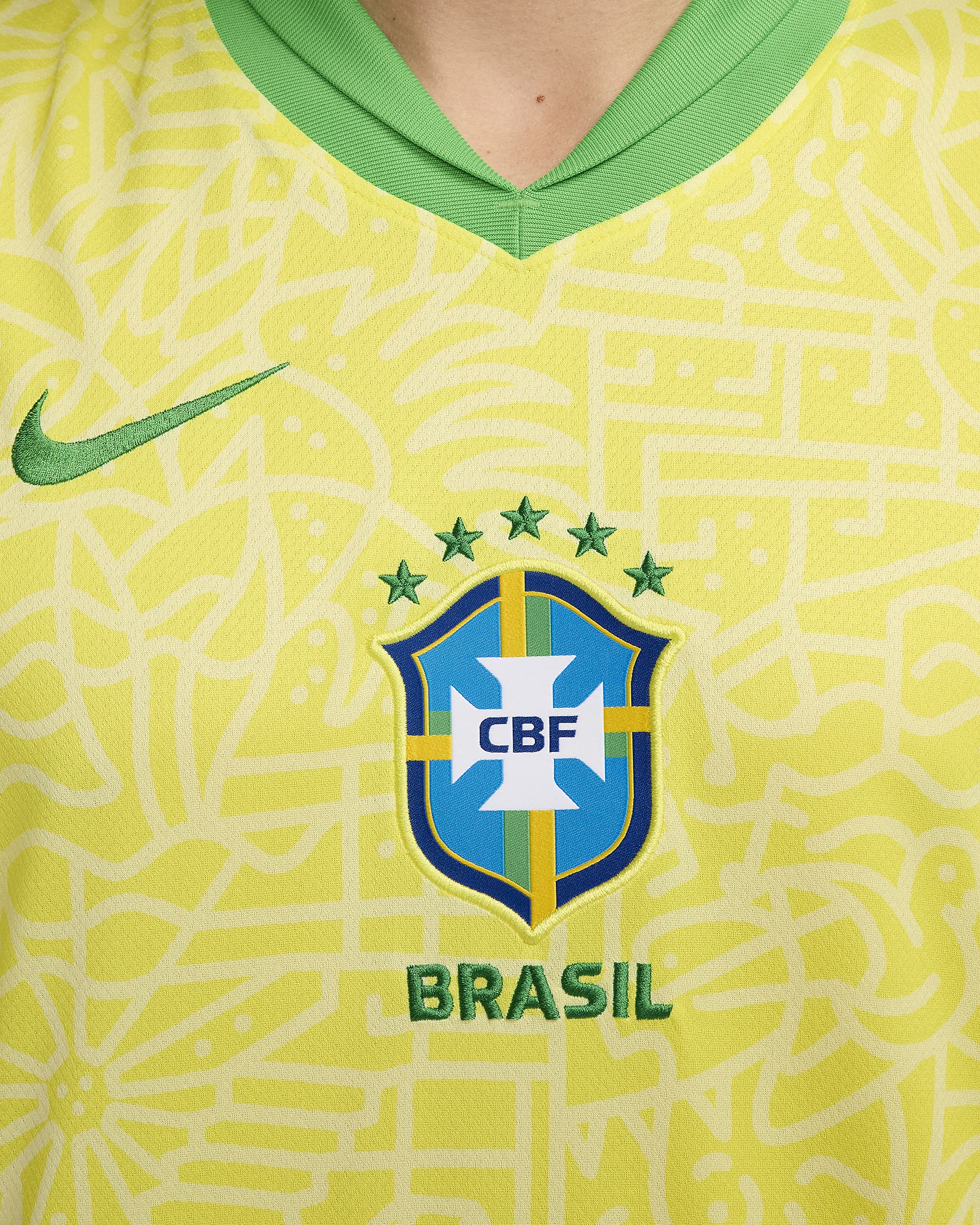 Brazil National Team Home Shirt 2024 (Fan Version) 