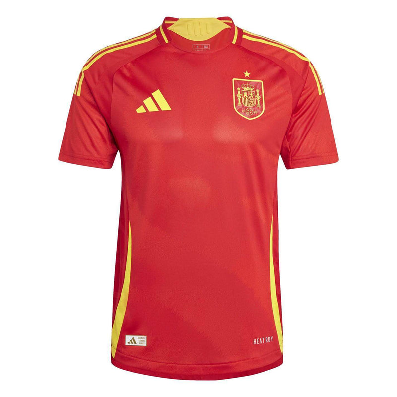 Camisa Espanha Home 24/25 s/n° Torcedor Adidas Masculino - Vermelho