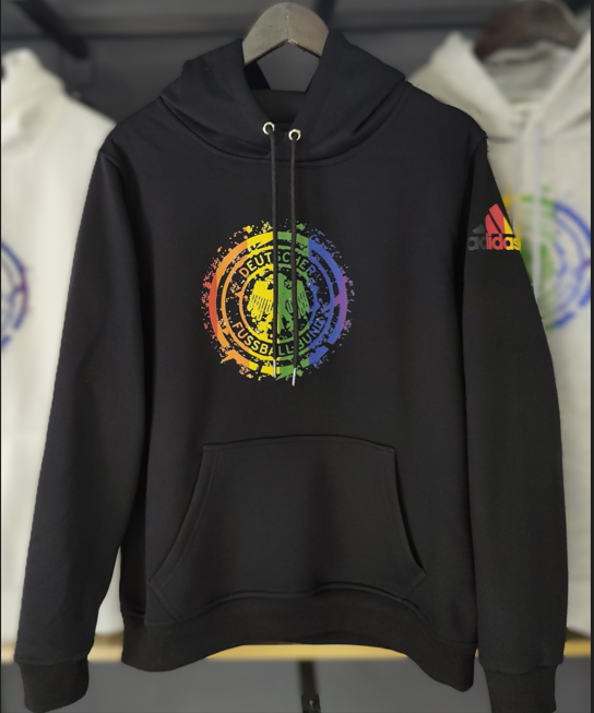 Moletom Seleção da Alemanha | Rainbow Chest Logo