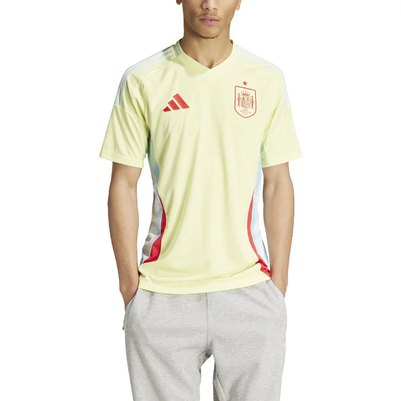 Camisa Espanha Away 24/25 s/n° Torcedor Adidas Masculino - Amarelo