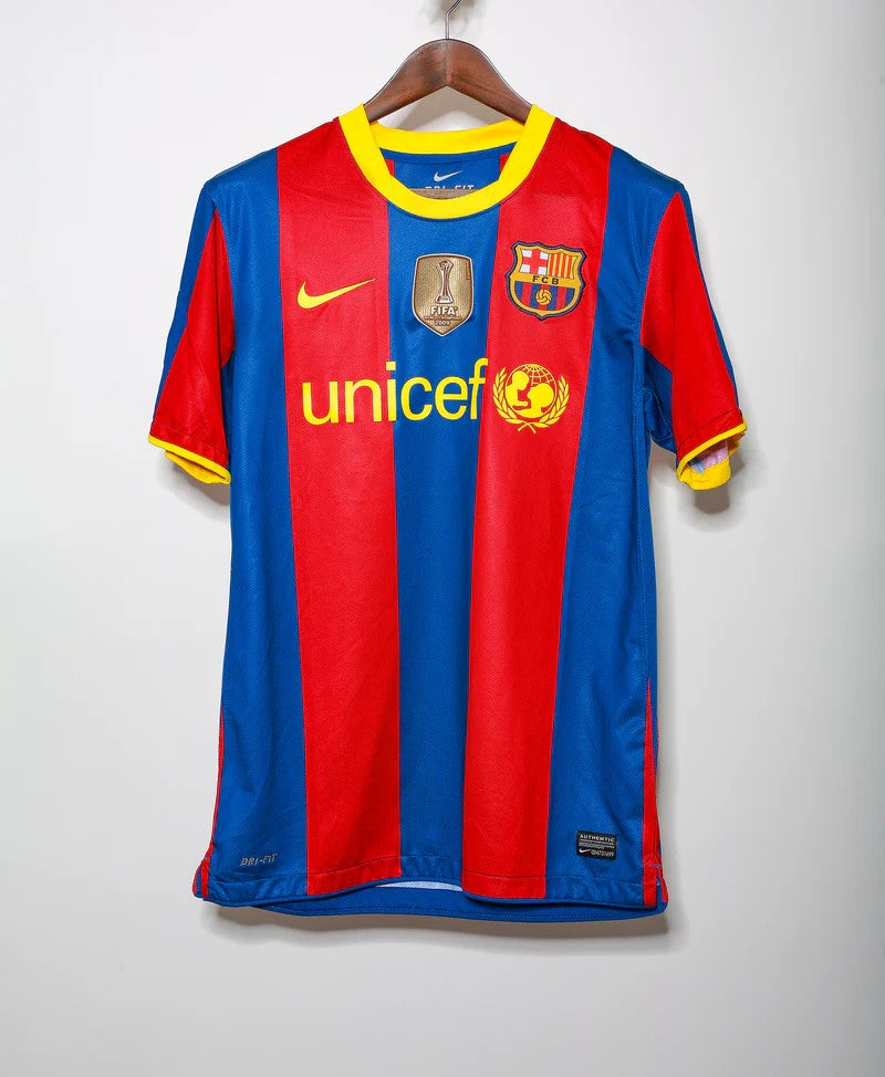 Camisa Barcelona Home 10/11 (Versão Retrô)