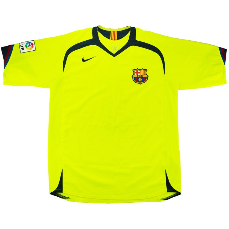 Camisa Barcelona Away 05/06 (Versão Retrô)