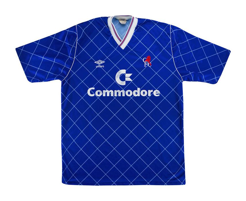 Camisa Chelsea F.C. Home 1987/1989 (Versão Torcedor Retro)