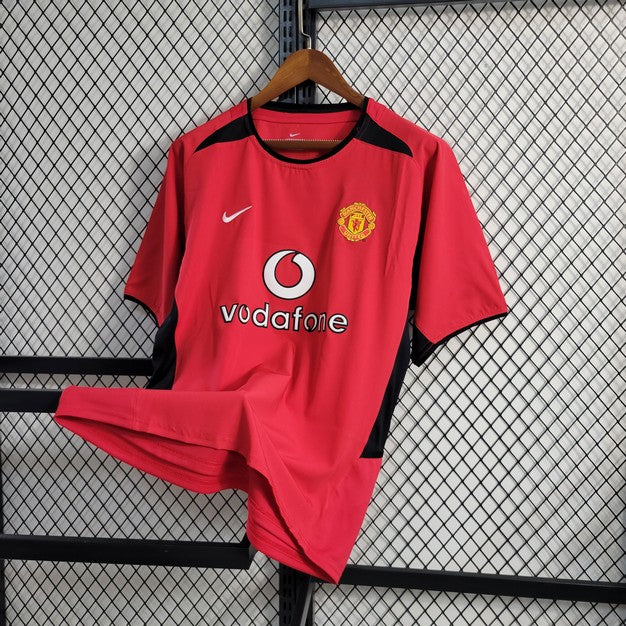 Camisa Manchester United Home 03/04 (Versão Retrô)
