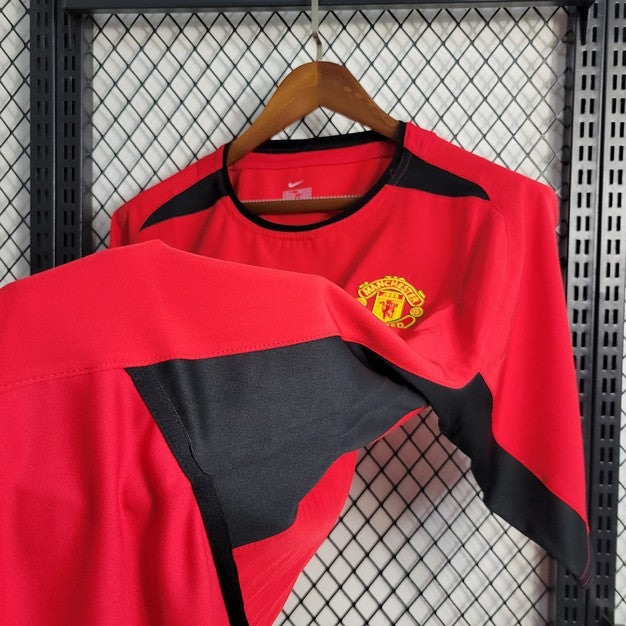 Camisa Manchester United Home 03/04 (Versão Retrô)