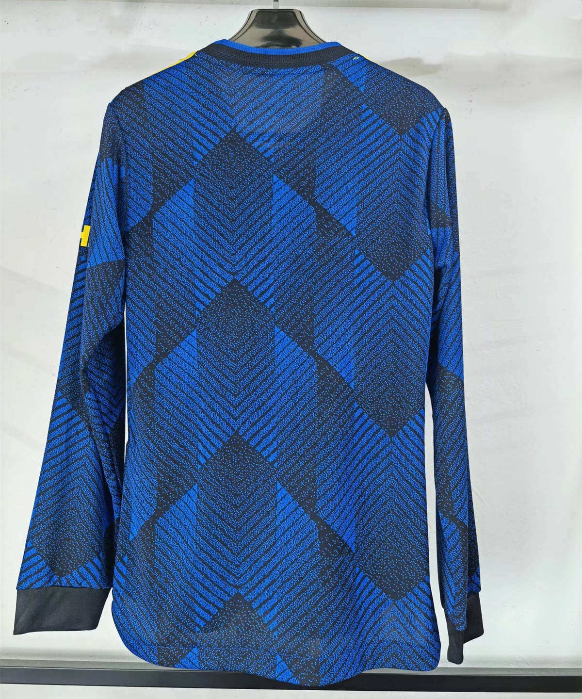 Camisa Manchester United Third 21/22 (Versão Manga Longa Jogador Retrô)
