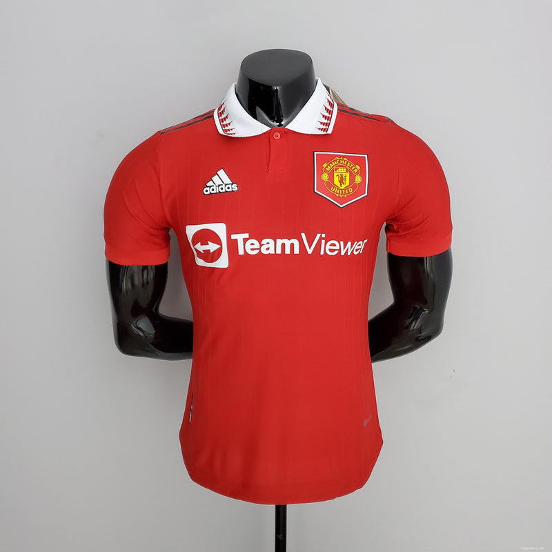 Camisa Manchester United Home 22/23 (Versão Jogador Retrô)