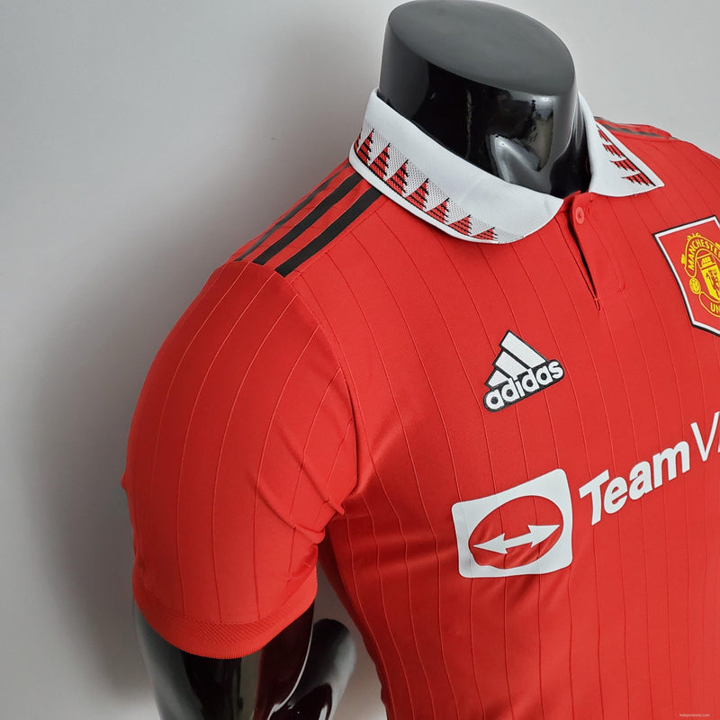 Camisa Manchester United Home 22/23 (Versão Jogador Retrô)
