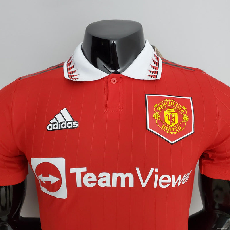 Camisa Manchester United Home 22/23 (Versão Jogador Retrô)