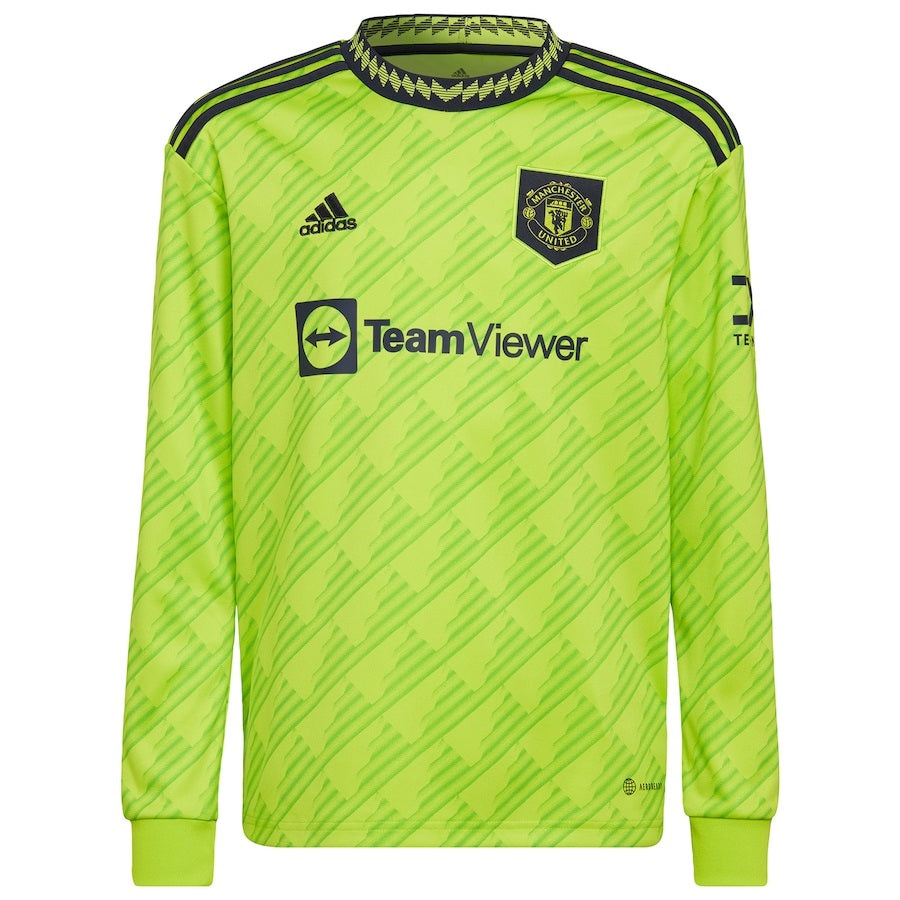 Camisa Manchester United Third 22/23 (Versão Manga Longa Torcedor Retrô)