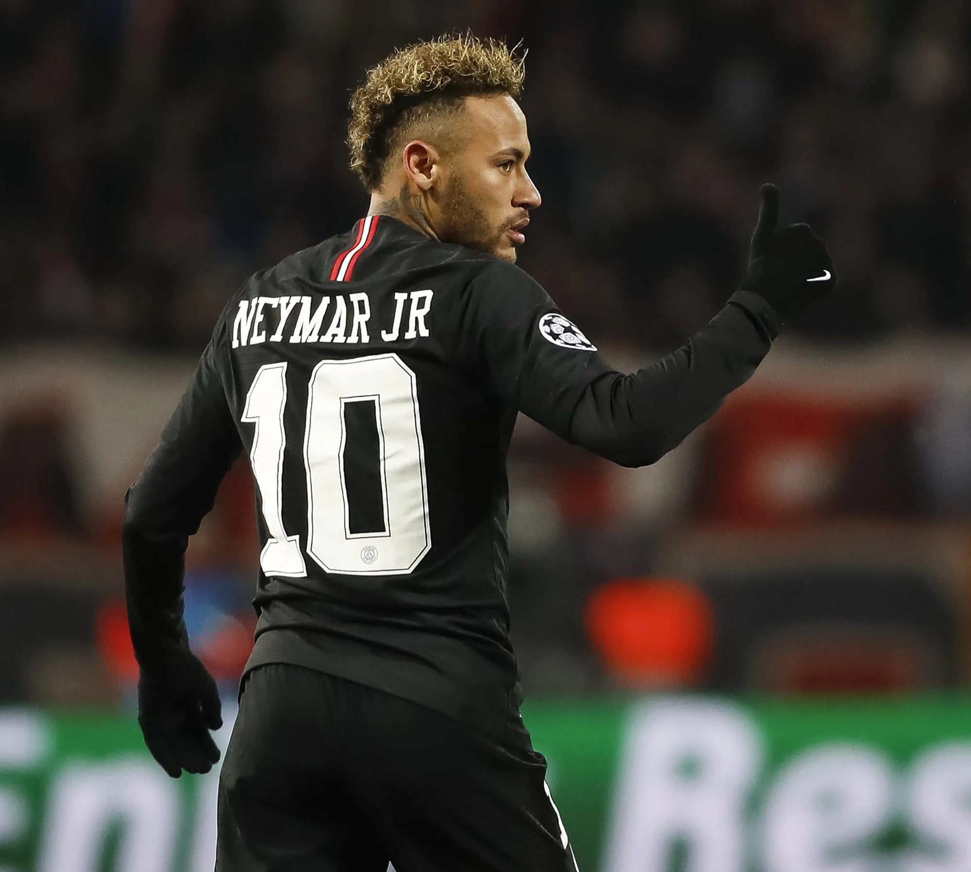 Camisa Paris Saint-Germain Home 18/19 Champions Liga (Versão Manga Longa Retrô)