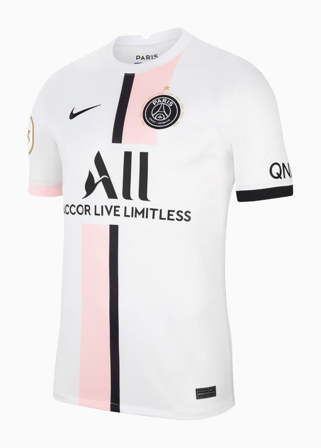 Camisa Paris Saint-Germain Away 21/22 (Versão Jogador Retrô)