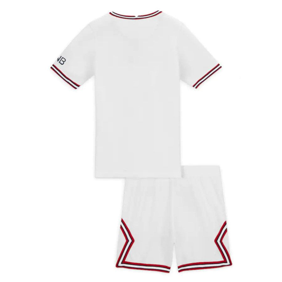 Camisa Paris Saint-Geirman Fourth 21/22 Conjunto Infantil (Versão Retrô)